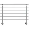 Produktbild: Dolle Geländer-Komplettset 150 cm Wandmontage Aluminium