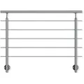 Produktbild: Dolle Geländer-Komplettset 150 cm Wandmontage Aluminium