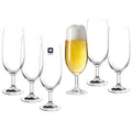 Produktbild: LEONARDO HOME Biergläser DAILY (6er Set) • Stoßfeste Pilsgläser (360 ml) • Spülmaschinenfest & Langlebig • Hochwertige Gläser für Bier • Tulpe mit gezogenem Stil • Bier-Glas Daily • 063318