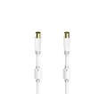 Produktbild: Hama Koaxialkabel 7,5m, Antennenkabel mit vergoldetem Stecker, 100 TV-Adapter