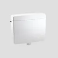 Produktbild: SANIT Spülkasten nova (6-9L) tiefhängend mit Eckventil weiß