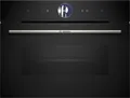 Produktbild: CSG7361B1 Einbau-Kompaktdampfbackofen 45cm Schwarz 21Heizarten HomeConnect BoschAssist