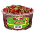 Produktbild: Haribo Fruchtgummis Happy Cherries, 1200g, 150 Stück, in Dose