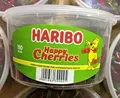 Produktbild: 2 Dosen |  HARIBO | Happy Cherries 150 Stück - 1,2 kg pro Dose