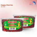 Produktbild: Haribo  Happy Cherries  mit 2 x 150 Stück in der Dose