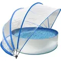 Produktbild: Pooldach 440 x 220 cm Cabrio Dome blau - Steinbach