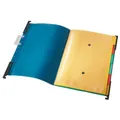 Produktbild: Leitz 18900035 Ordnungshängemappe Divide it Up, 6 Fächer, Colorspankarton, blau