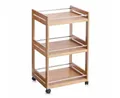 Produktbild: Zeller Present Küchenwagen Bambus Küchenwagen, Metallkanten, Zeller