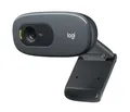 Produktbild: Logitech C270 Webcam, HD 720p, 60° Sichtfeld, Fester Fokus, Belichtung