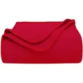 Produktbild: Zollner Kuscheldecke,, Rot, Textil, 130x170 cm, Wohntextilien, Decken, Kuscheldecken