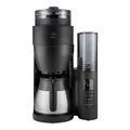 Produktbild: Melitta AromaFresh Therm Pro 1030-11 Kaffeemaschine mit integriertem Mahlwerk, mattschwarz