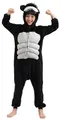 Produktbild: corimori Affen-Kostüm Kinder Tierkostüme Onesie Fasching Jungen Mädchen 29 Gorilla AFFE,104-110 Schimpansen-Kostüm Zoo Afrika