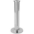 Produktbild: STRATO silberner Kerzenhalter für Stabkerzen Höhe 24 cm
