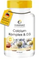 Produktbild: Calcium Komplex mit Vitamin D - 250 Kapseln - Calcium, Magnesium & Vitamin D3 - hochdosiert - Großpackung | Warnke Vitalstoffe - Deutsche Apothekenqualität