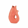 Produktbild: Gift Company Vase Monsieur Carafon S Dekovase Fisch-Form Steingut Salmon 25.2cm