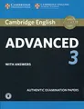 Produktbild: Cambridge English Advanced 3 Student's Book with Answers with Audio (CAE Practice Tests)(downloadable code available )