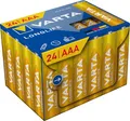 Produktbild: VARTA Batterien AAA, 24 Stück, Longlife, Alkaline, 1,5V, Cube, ideal für Fernbedienungen, Wecker, Radios, Wanduhren, Verpackung zu 90% recycelt, Made in Germany