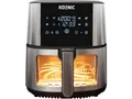 Produktbild: KOENIC KAF 71523 B Heißluftfritteuse 1500 Watt Schwarz/Edelstahl | NEU
