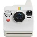 Produktbild: Polaroid Now Gen 3 Kamera - Pebble White | ✔️ Temporär mit Kostenlose Geschenkbox i.W.v. 160 €