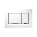 Produktbild: Geberit Sigma 30 WC Betätigungsplatte Drückerplatte weiß/chrom 115883KJ1