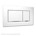 Produktbild: Geberit Sigma 30 Drückerplatte WC Betätigungsplatte weiß 115.883.KJ.1