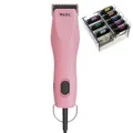 Produktbild: Wahl KM2+ Schermaschine Hunde + Edelstahl Aufsteckkamm Set Moser