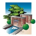 Produktbild: Ubbink Niagara Wasserfall 30 cm Edelstahl