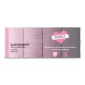Produktbild: ROOSA Supersoft Toilettenpapier in rosa, 8 Rollen, 130 Blatt / Rolle 3-lagig