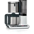 Produktbild: Bosch TKA8A681 Kaffeemaschine Thermo, Timer weiß / anthrazit (TKA8A681)
