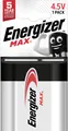 Produktbild: Energizer Max Alkaline Flach-Batterie 4,5V