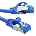 Produktbild: InLine Patchkabel, Cat.6A, S/FTP, TPE (LSZH), CCA, PoE, LAN, Ethernet, Netzwerk Kabel, RJ45 Gigabit, blau, 10m, 72600B