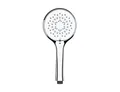 Produktbild: WENKO Wasserspar Duschkopf Watersaving, Handbrause mit Wasserspar-System, 3 Strahlarten, Ø 11 cm, ABS, Chrom