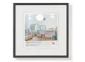 Produktbild: Walther Kunststoffrahmen KV330B New Lifestyle 30x30cm schwarz