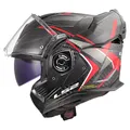 Produktbild: LS2, Modularer Motorradhelm ADVANT X CARBON FUTURE II Gloss Red, M