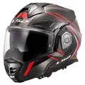 Produktbild: LS2 FF901 Advant X Carbon Future 2 black red Gr. M Motorradhelm
