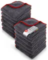 Produktbild: Glart 443TP4 Auto Mikrofasertücher 12er Set, superweich kratzerfrei 40x40cm Mikrofasertuch (80% Polyester, 20% Nylon, 40x40 cm)