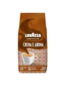 Produktbild: Lavazza, Crema e Aroma, Arabica und Robusta Kaffeebohnen, Ideal für Espressomaschinen, mit Schokoladigen Aromen, Reicher und Vollmundiger Geschmack, Intensität 8/10, Mittlere Röstung, 1 kg Packung