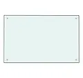Produktbild: vidaXL Küchenrückwand, Spritzschutz Küche Weiß 80x50 cm Hartglas