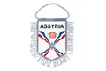 Produktbild: Mini Wimpel Länder Auto Dekoration Assyrien Assyrisch Assyrien