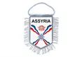 Produktbild: Wimpel fussballwimpel mini flagge fahne flaggen miniflagge assyria assyrien