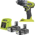 Produktbild: Ryobi R18PD2-215G 18V Schlagbohrmaschine (2x 1,5Ah)