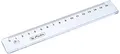 Produktbild: Herlitz 8700601 Lineal aus transparenter Kunststoff, 16 cm