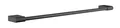 Produktbild: emco flow Badetuchhalter, 600 mm, 276013360, Farbe: Schwarz