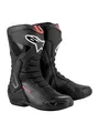 Produktbild: Alpinestars SMX 6 V3 Boots Black Red Fluo Gr. 46 EU sportliche Motorradstiefel