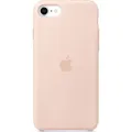 Produktbild: Apple Silikon Case Pink, für iPhone SE (2022,2020) / 8 / 7, MXYK2ZM/A - Rosa/Beige
