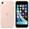 Produktbild: Genuine Apple iPhone 7 8 & SE Silikonhülle Back Case Pink Sand Neu