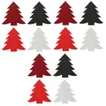Produktbild: 12 x Filzdeko Tannenbaum 19 x 18,5 cm  Filzdeko Weihnachten Weihnachtsdeko Filz