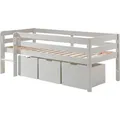 Produktbild: Kojenbett Karolina 208x105x83 Kinderbett Massivholz Weiß