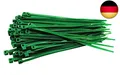 Produktbild: 100 Stück Kabelbinder grün 300 mm x 4,8 mm Handwerker Qualität cable ties kurz 3