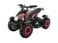 Produktbild: Elektro-Kinderquad Cobra, 800 Watt, bis 24 km/h, ab 8 Jahren, Federung, 3x 12V-Akku, Scheibenbremsen (Pink/Schwarz)
